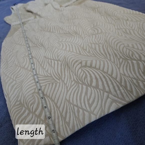 Calvin Klein | Size 6 | Ivory Tan Zebra Print Textured Color Block - Picture 15 of 15